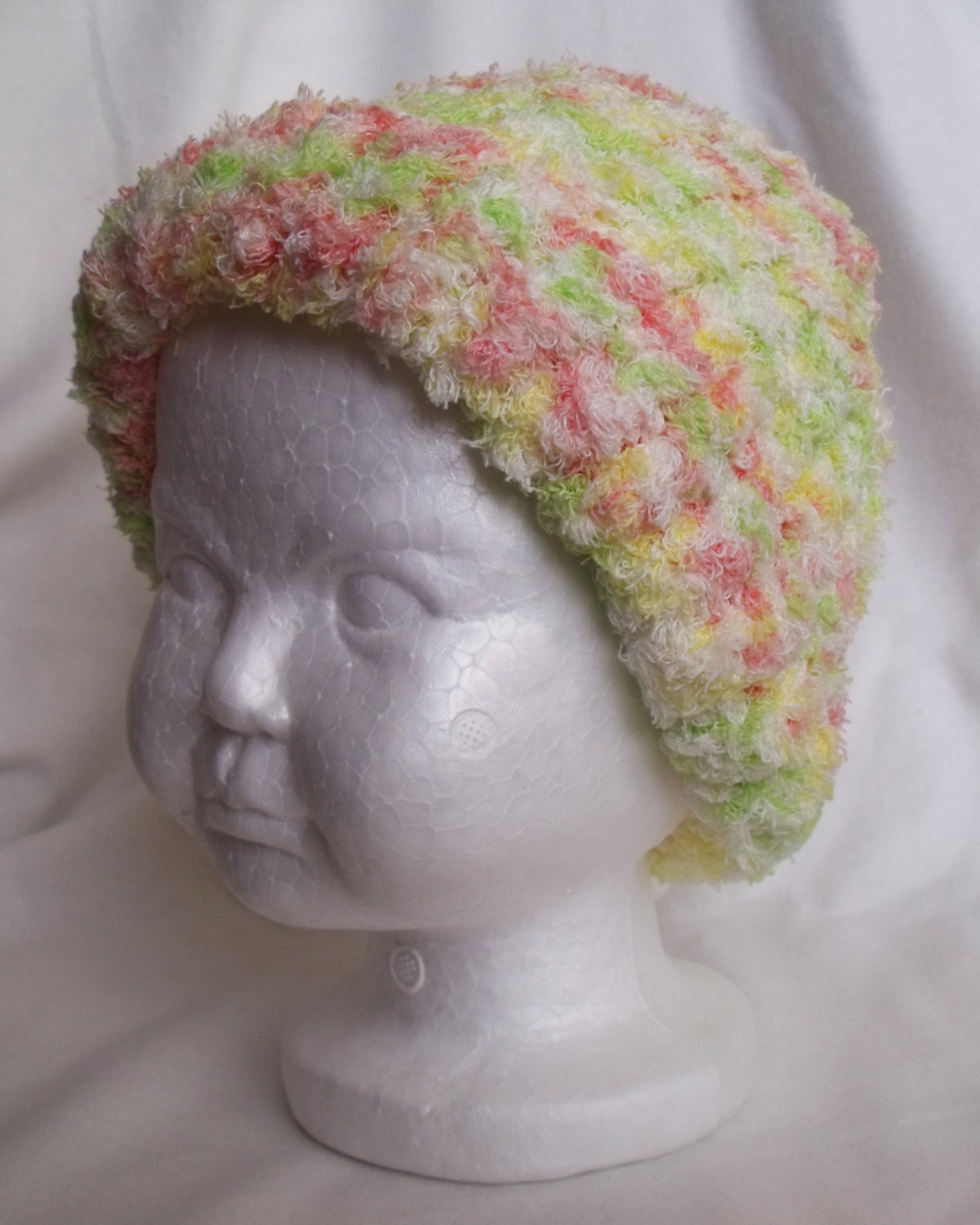 Pastel Baby Knit Hat, Toddler Knit Hat, Girl Knit Hat, Knit Child Hat, Baby Knit Hat